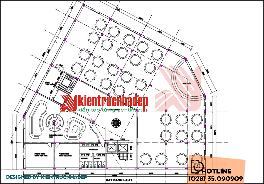 THIẾT KẾ TRUNG TÂM HỘI NGHỊ TIỆC CƯỚI TẠI LẠNG SƠN